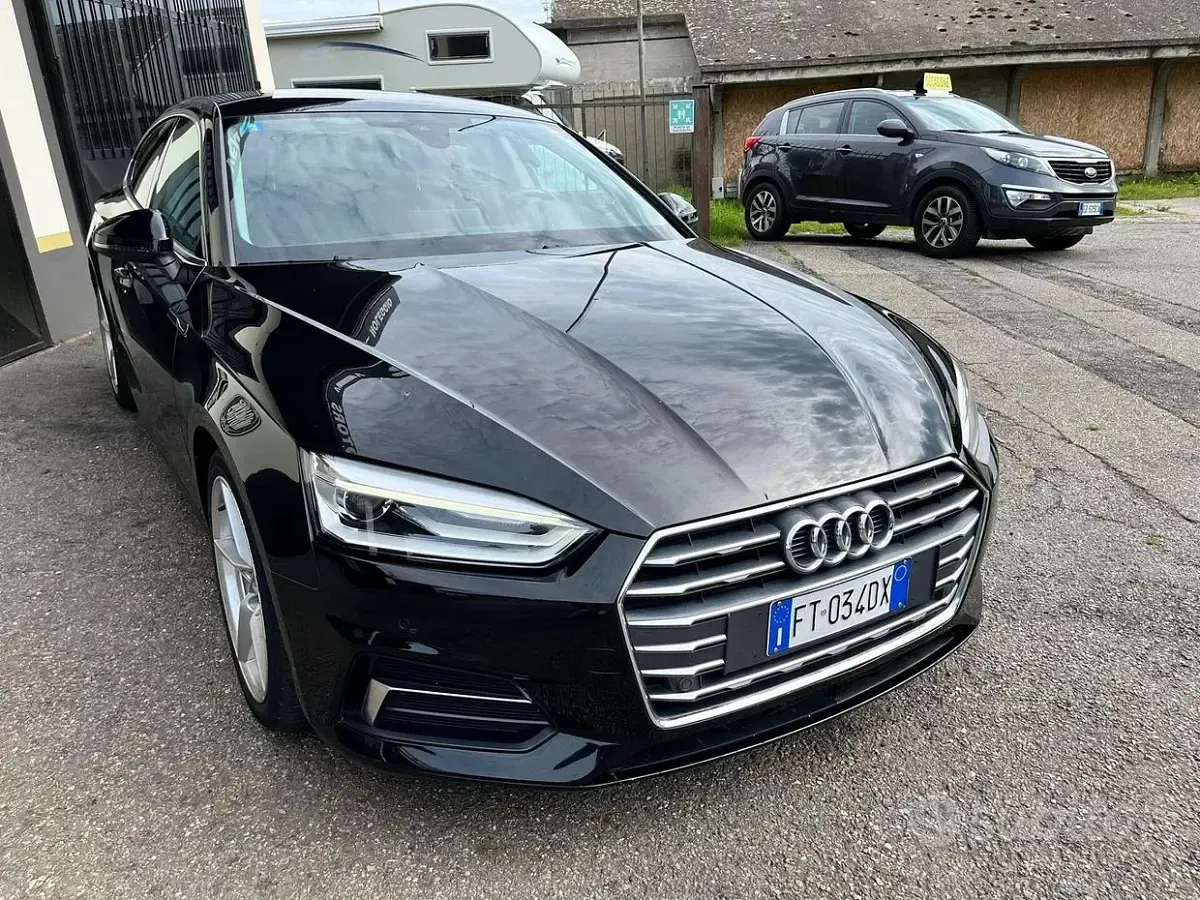 Usata Audi A5 190 CV (139 kW) 2017 Nero Coupé