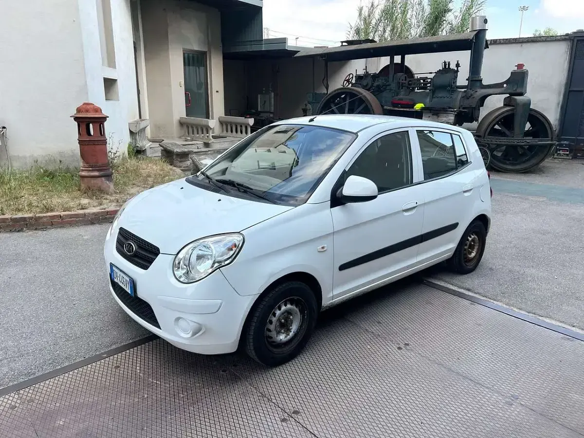 Używany Kia Picanto 63 KM (46 kW) 2009 Biały Hatchback