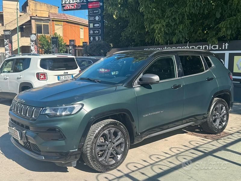 Verde Usata 2021 Jeep Compass Limited SUV | 19.490 € (Cara) - Immagine 1/4