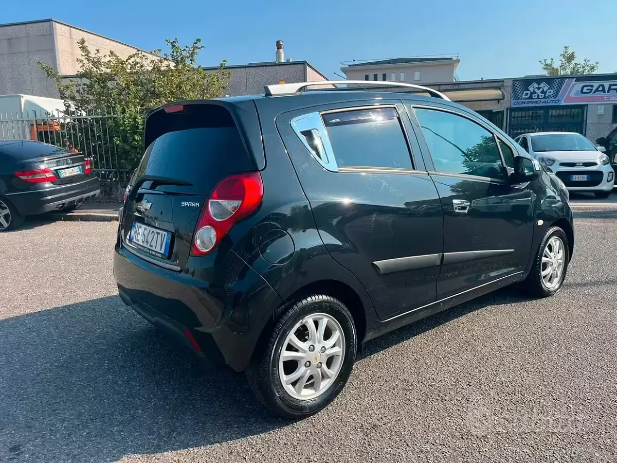 Usata Chevrolet Spark LTZ 82 CV (60 kW) 2014 Nero Utilitaria