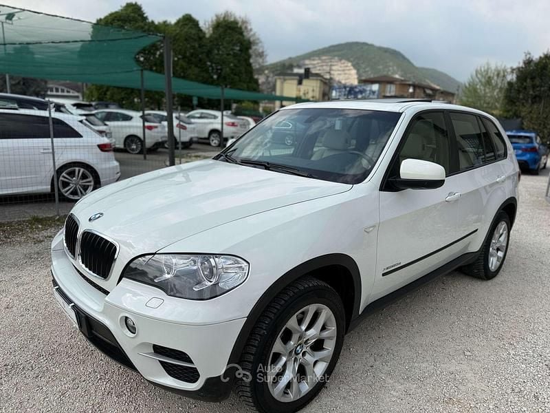 Usata BMW X5 245 CV (180 kW) 2010 Bianco SUV