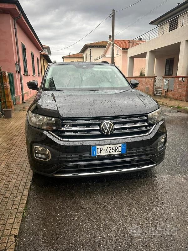 Usata VW T-Cross 110 CV (80 kW) 2023 Nero SUV