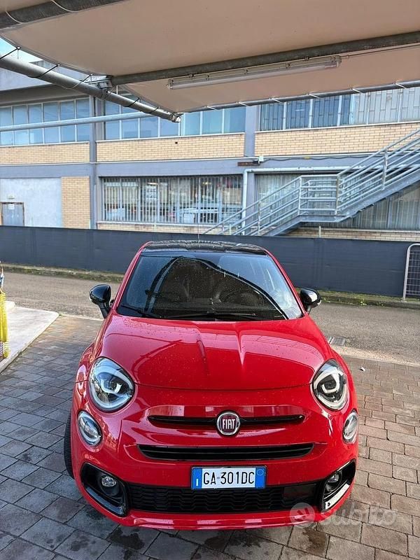 Usata Fiat 500X Sport 120 CV (88 kW) 2020 Rosso SUV