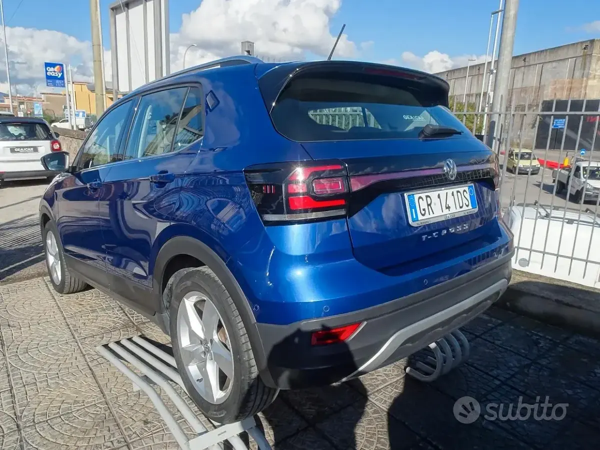 Usata VW T-Cross Style 116 CV (85 kW) 2019 Blu SUV