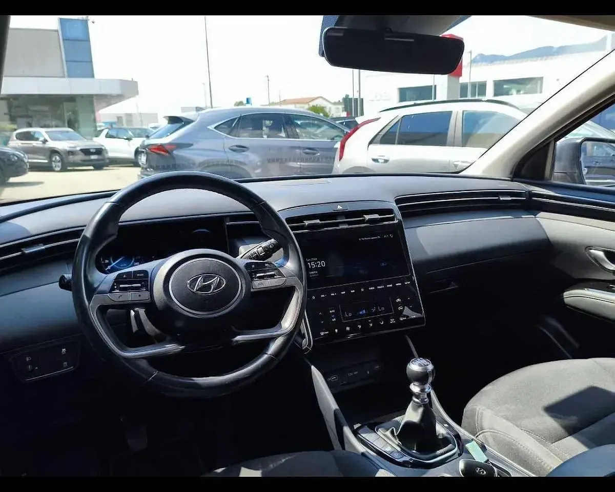 Usata Hyundai Tucson 116 CV (85 kW) 2022 Argento SUV