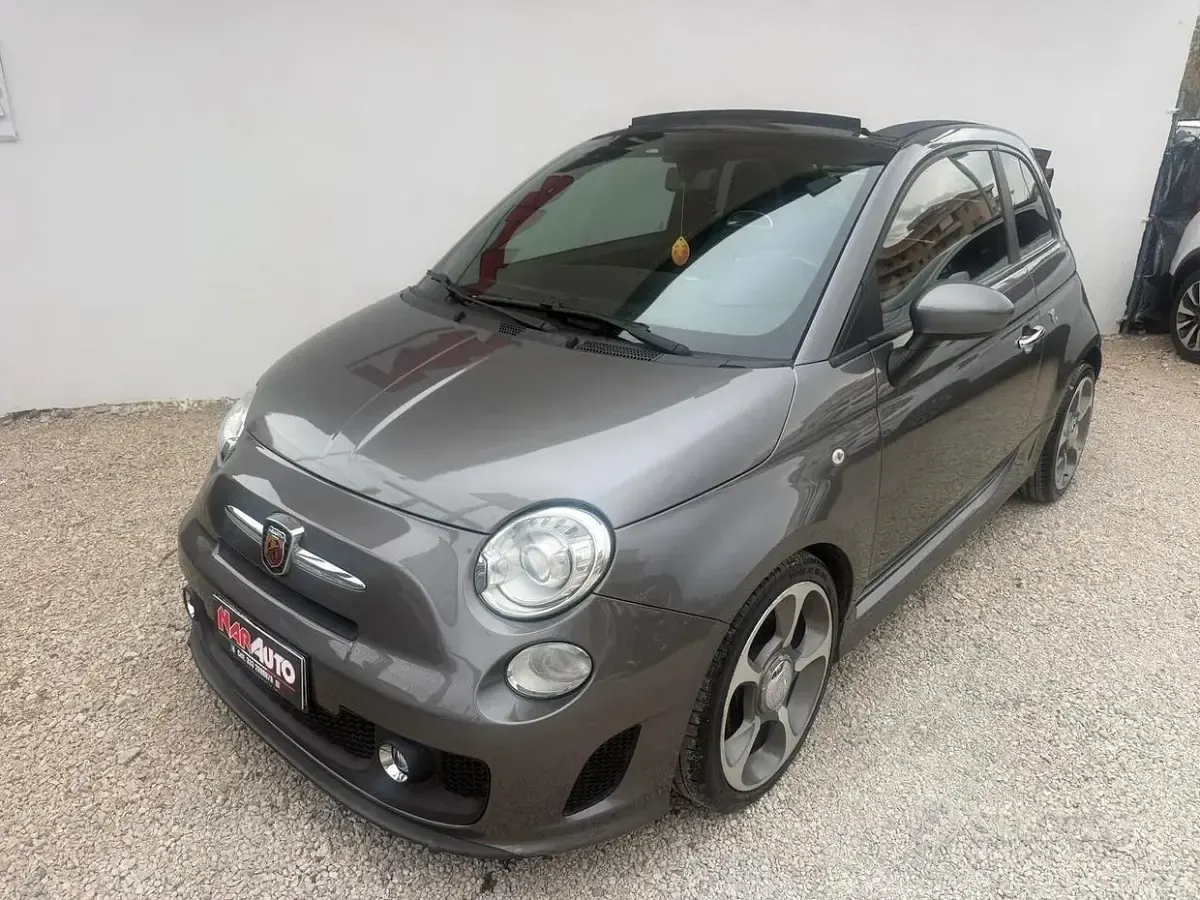 Usata Abarth 500C 140 CV (102 kW) 2011 Bianco Cabrio