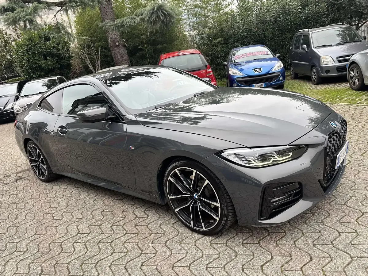 Usata BMW 420 Coupé M Sport 190 CV (139 kW) 2022 Grigio Coupé