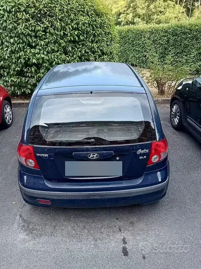 Usata Hyundai Getz GLS 82 CV (60 kW) 2003 Blu/azzurro Utilitaria
