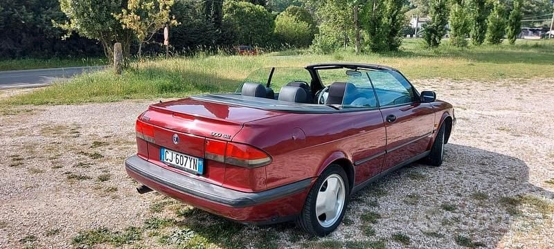 Rosso Usata 1995 Saab 900 Cabriolet Cabrio | 7000 € - Immagine 1/4