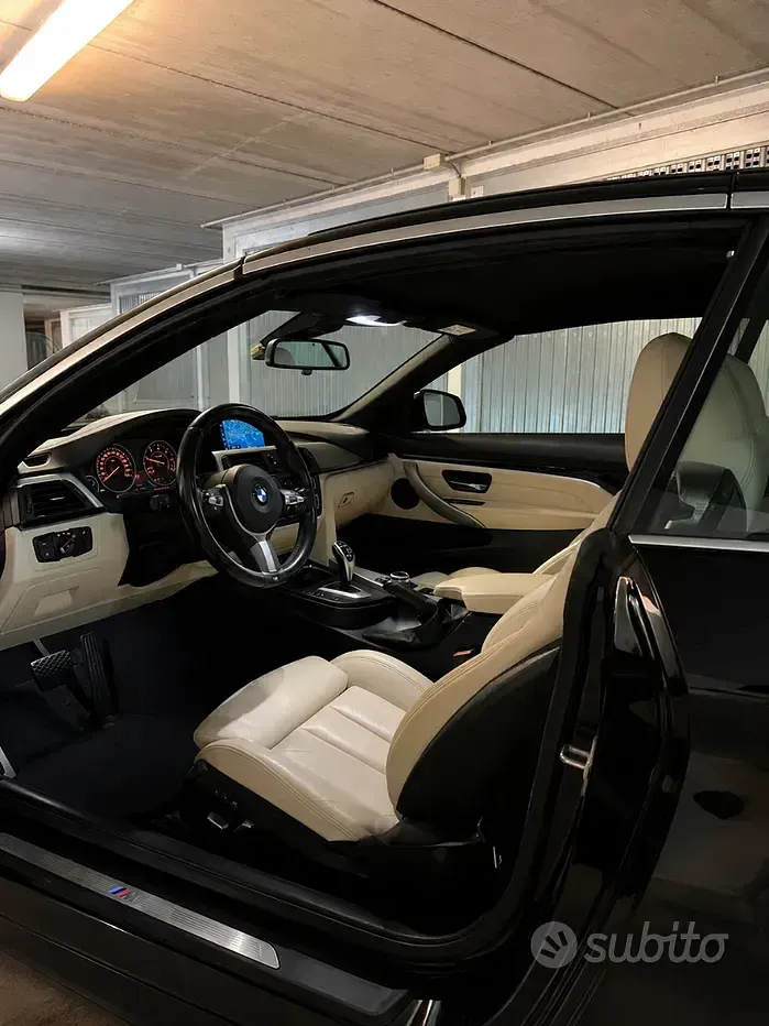 Usata BMW 420 Cabriolet M Sport 190 CV (139 kW) 2019 Nero Cabrio