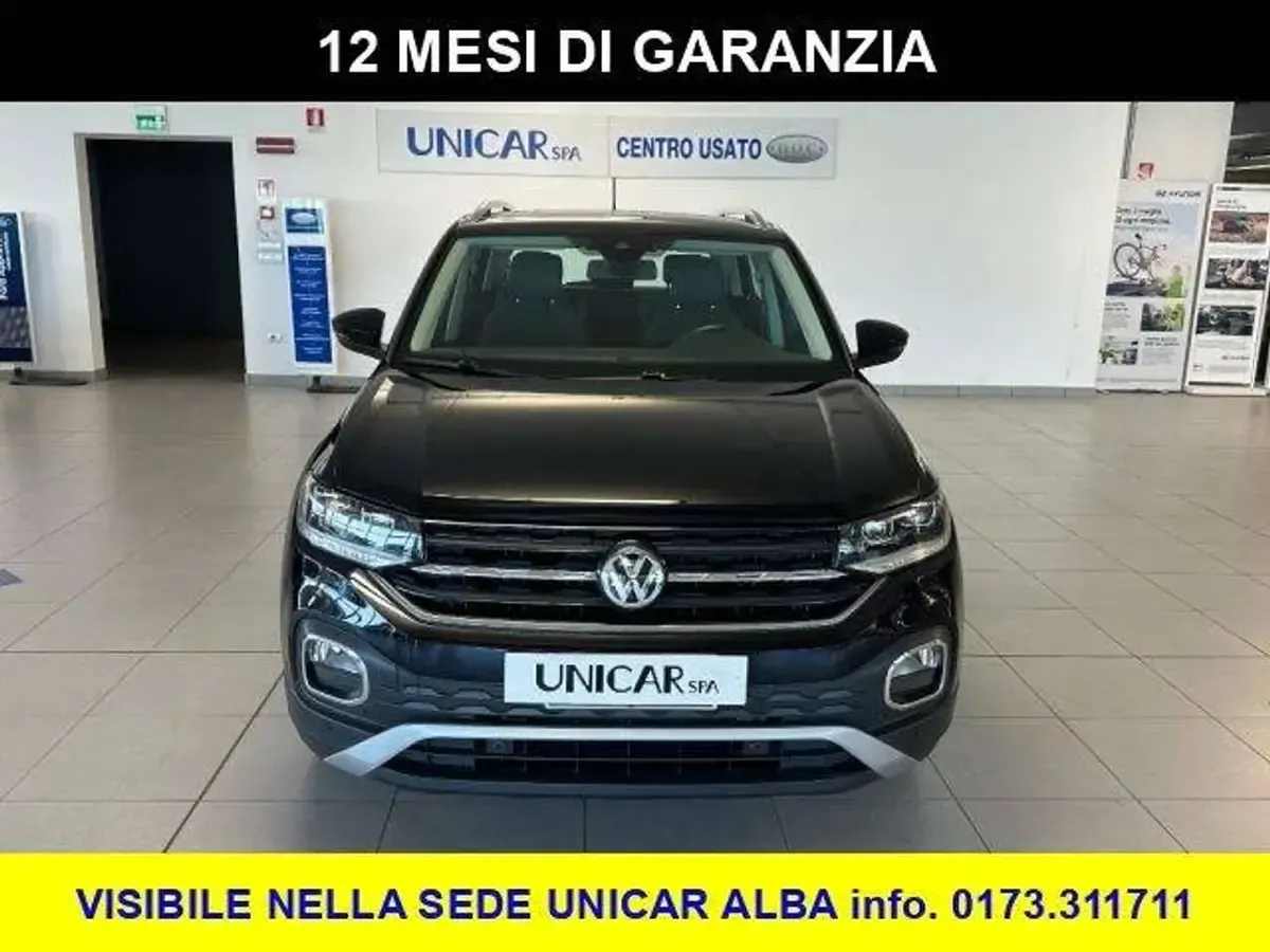 Usata VW T-Cross Advance 116 CV (85 kW) 2019 Nero SUV