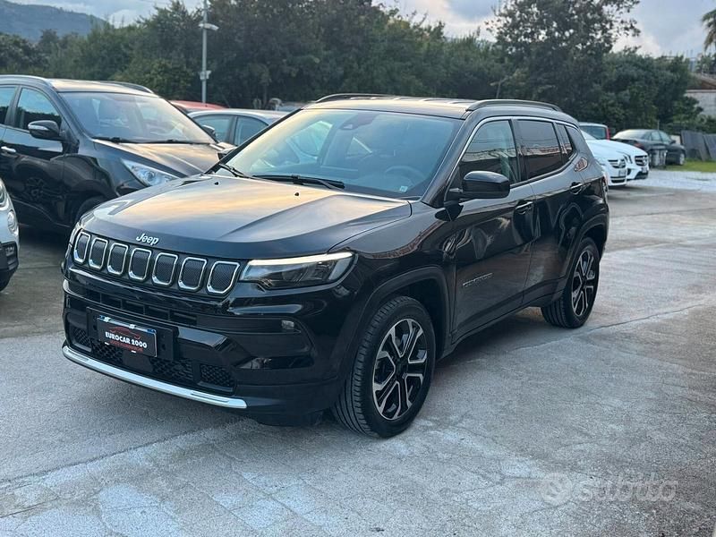 Usata Jeep Compass Limited 131 CV (96 kW) 2022 Nero SUV