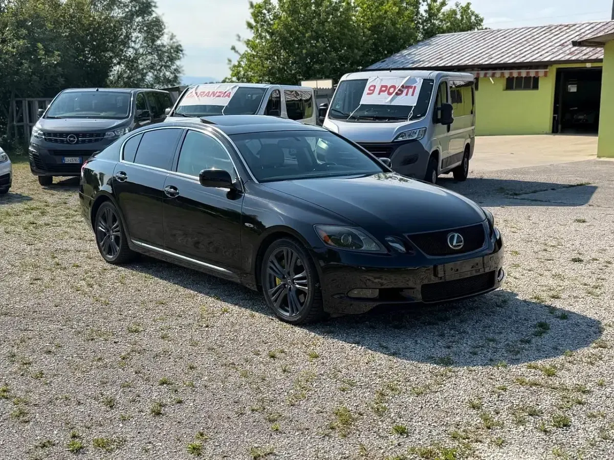 Usata Lexus GS450H Ambassador 296 CV (217 kW) 2007 Nero Berlina