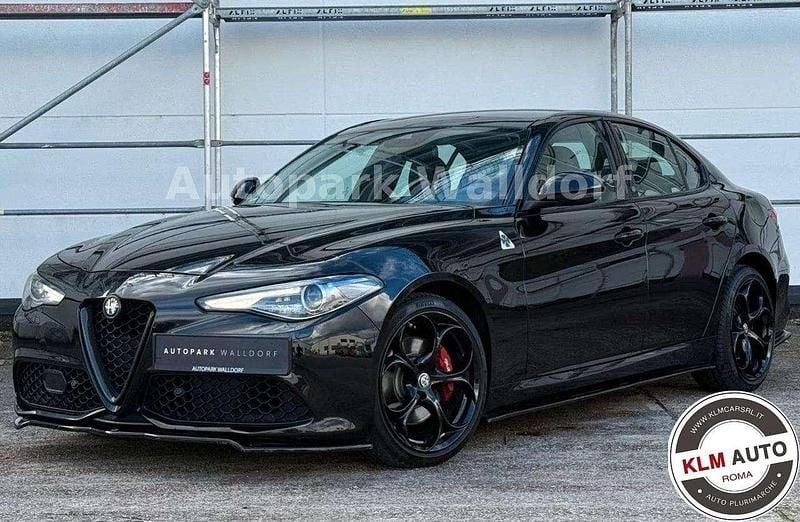 Usata Alfa Romeo Giulia Veloce 209 CV (153 kW) 2017 Nero Berlina