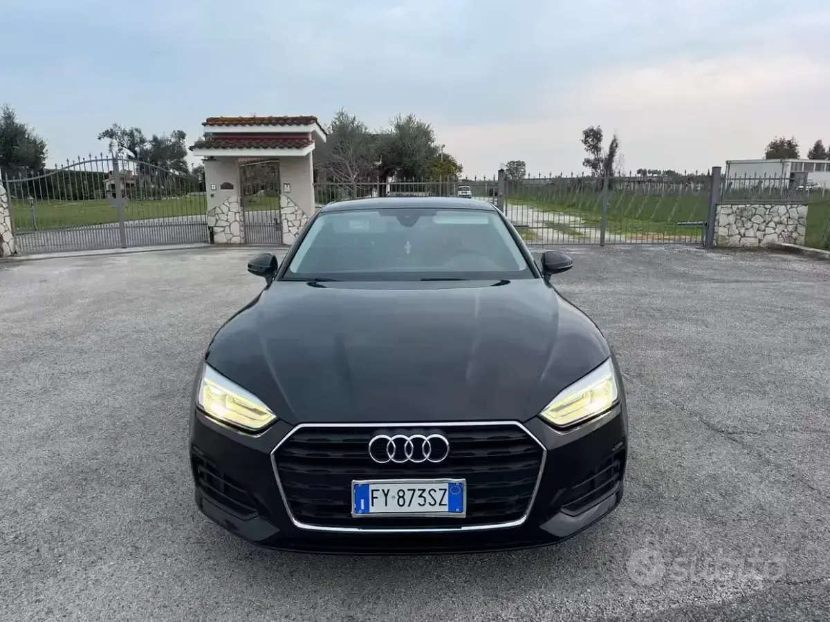 Usata Audi A5 190 CV (139 kW) 2020 Nero Coupé