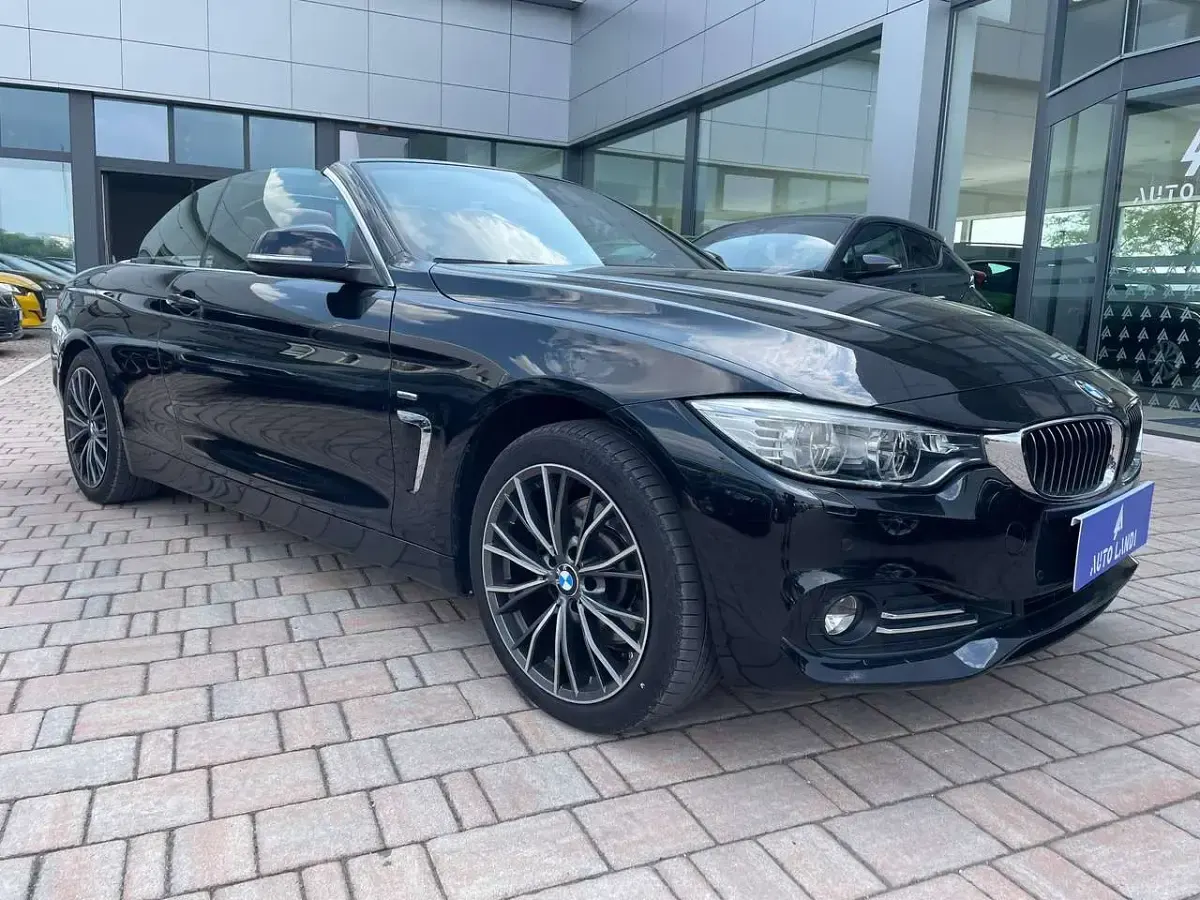 Usata BMW 428 Luxury Line 245 CV (180 kW) 2015 Nero Cabrio