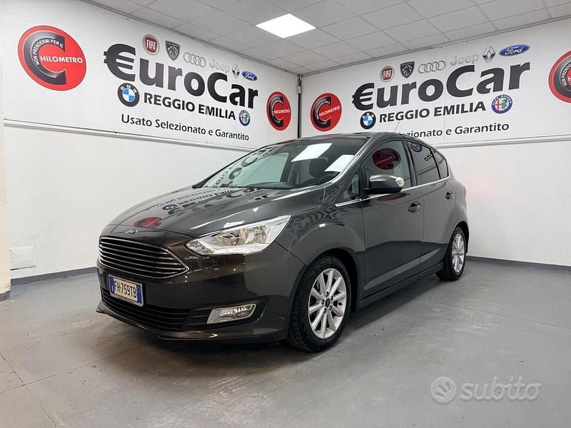 Usata Ford C-MAX Titanium 120 CV (88 kW) 2017 Grigio Monovolume