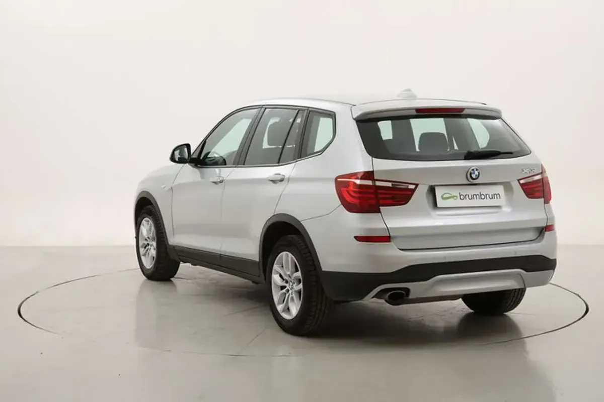 Usata BMW X3 Advantage 190 CV (139 kW) 2016 Argento SUV