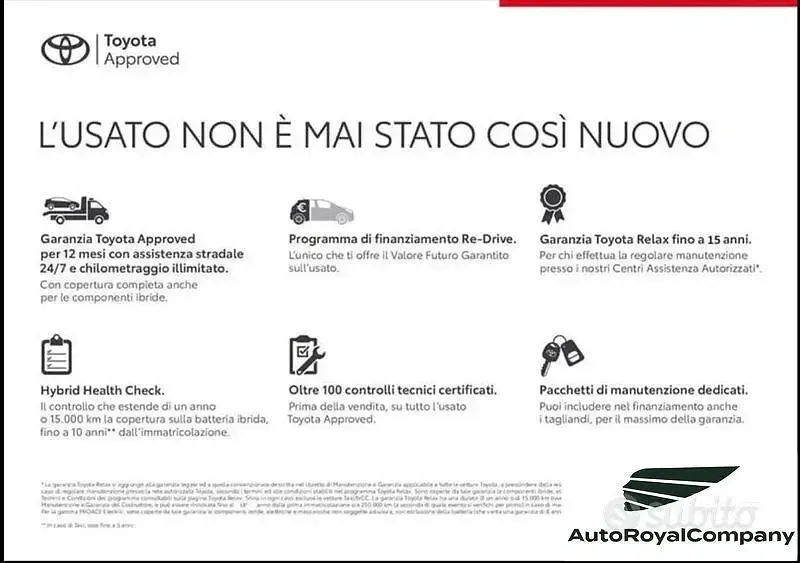 Usata Toyota Yaris Hybrid Lounge 116 CV (85 kW) 2022 Nero Berlina