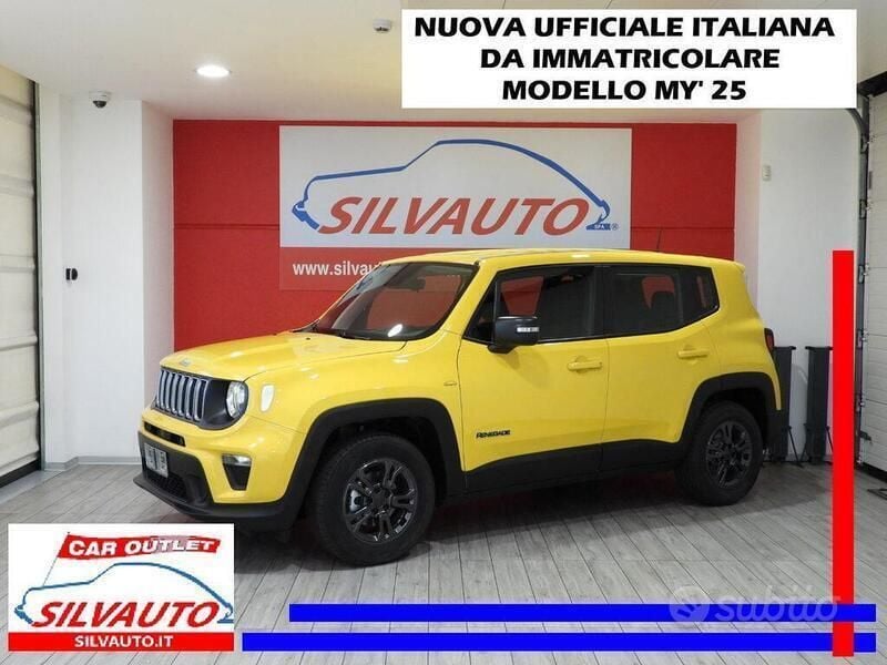 Giallo Nuova 2025 Jeep Renegade Altitude SUV | 27.200 € (Buon prezzo) - Immagine 1/4