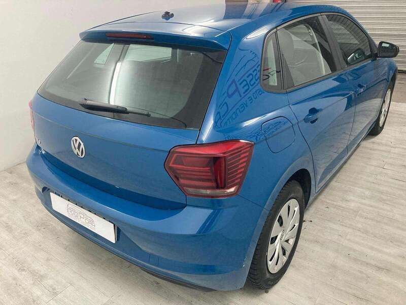 Usata VW Polo Comfortline 65 CV (47 kW) 2018 Azzurro Berlina