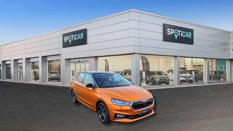 Usata Skoda Fabia Style 95 CV (69 kW) 2022 Arancio Utilitaria