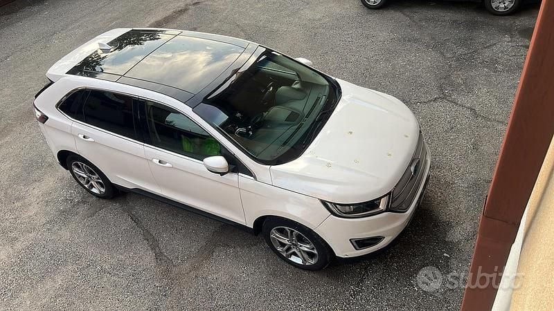 Usata Ford Edge 210 CV (154 kW) 2016 Bianco SUV