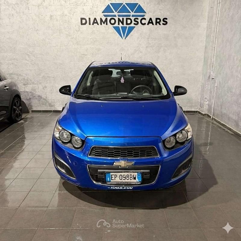 Usata Chevrolet Aveo LS 86 CV (63 kW) 2012 Blu/azzurro Berlina