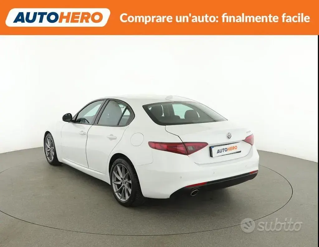 Brugt Alfa Romeo Giulia 150 HK (110 kW) 2018 Hvid Sedan