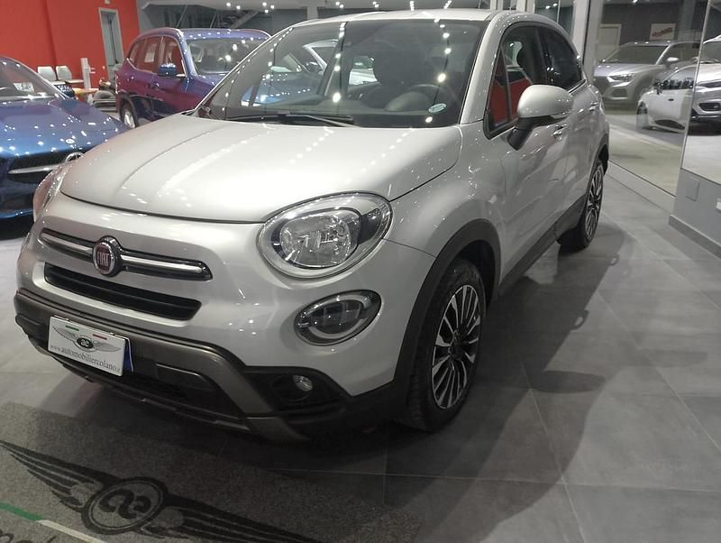 Usata Fiat 500X Cross 95 CV (69 kW) 2019 Argento SUV