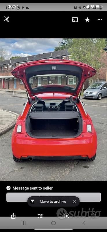 Usata Audi A1 2011 Rosso Utilitaria