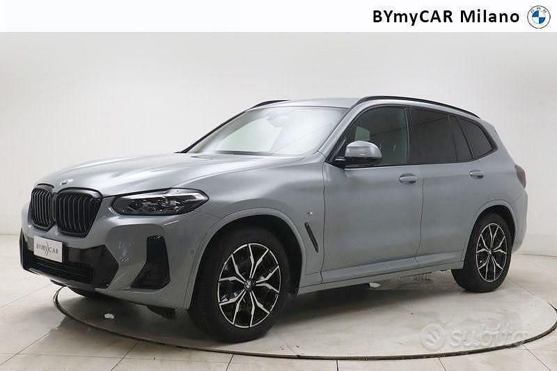 Usata BMW X3 M Sport 190 CV (139 kW) 2022 Grigio SUV