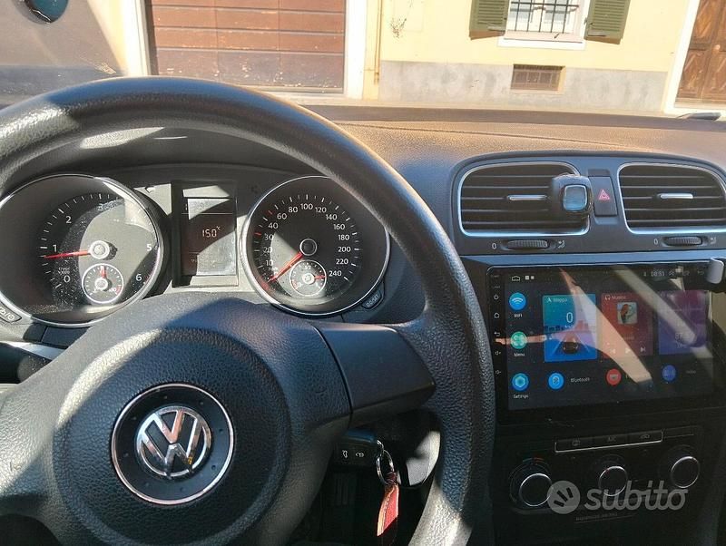 Usata VW Golf VII 105 CV (77 kW) 2012 Nero Berlina