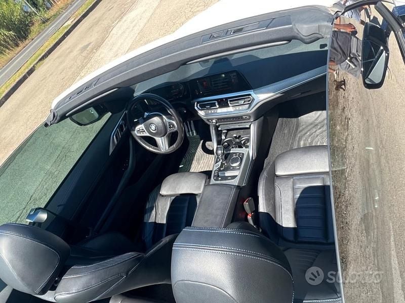 Usata BMW 420 Cabriolet M Sport 190 CV (139 kW) 2021 Bianco Cabrio