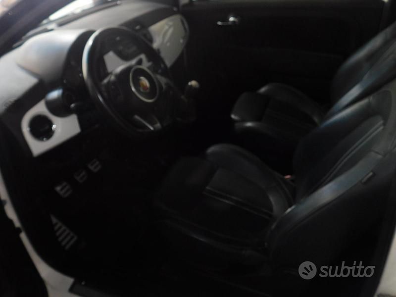 Usata Abarth 595C Turismo 160 CV (117 kW) 2015 Bianco Cabrio