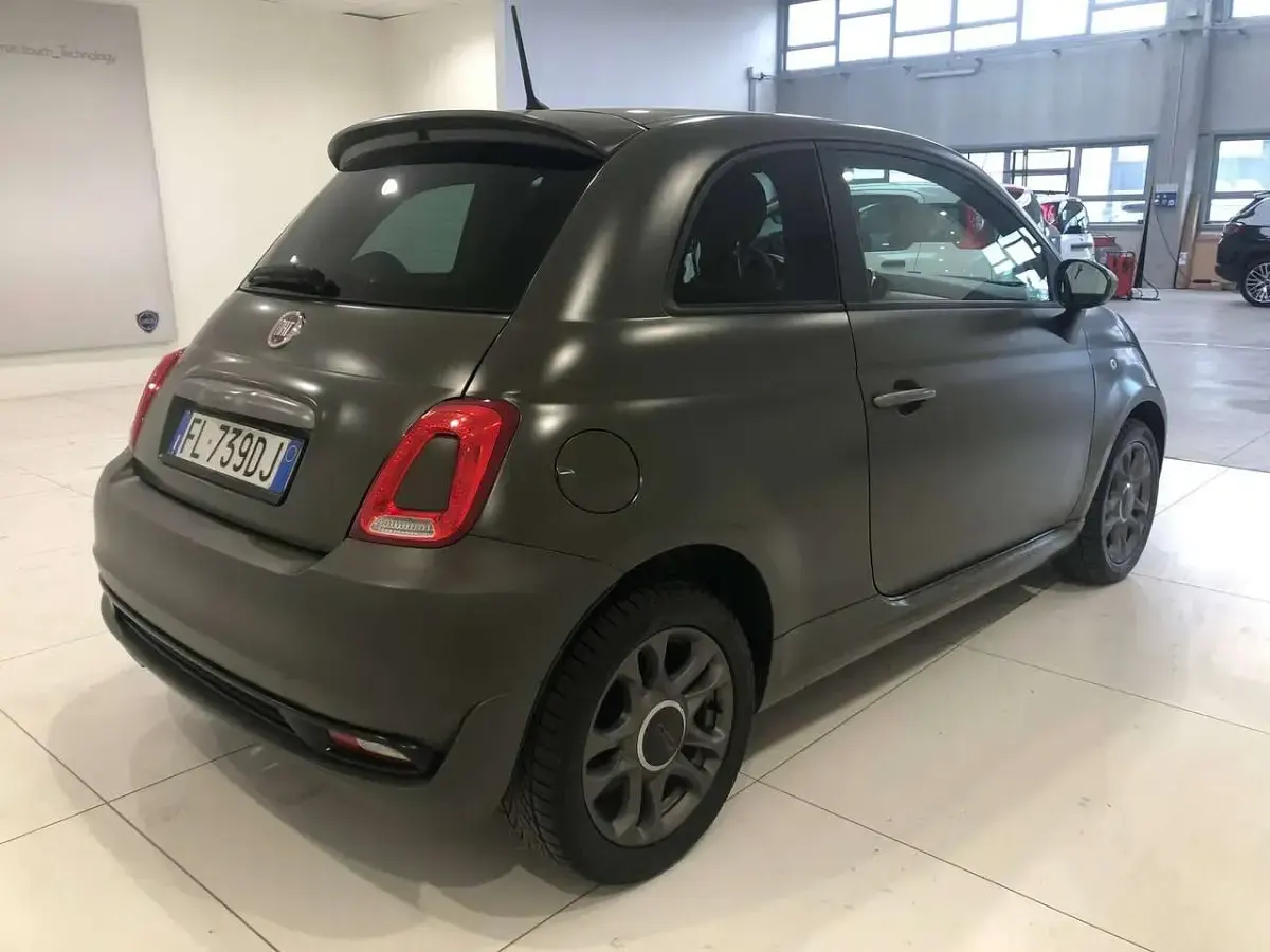 Usata Fiat 500 S 69 CV (50 kW) 2017 Grigio Utilitaria