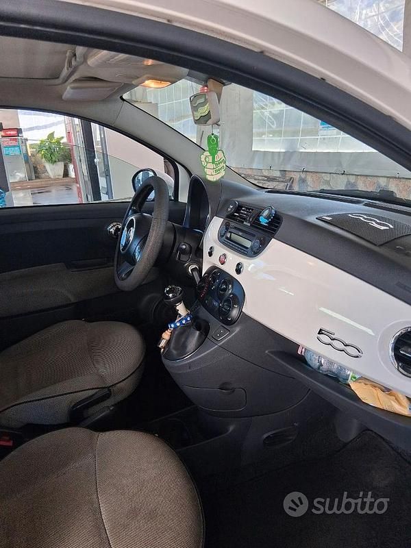 Usata Fiat 500 Lounge 95 CV (69 kW) 2014 Bianco