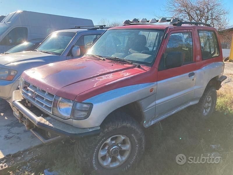 Usata Mitsubishi Pajero Top 100 CV (73 kW) 1999 Rosso SUV