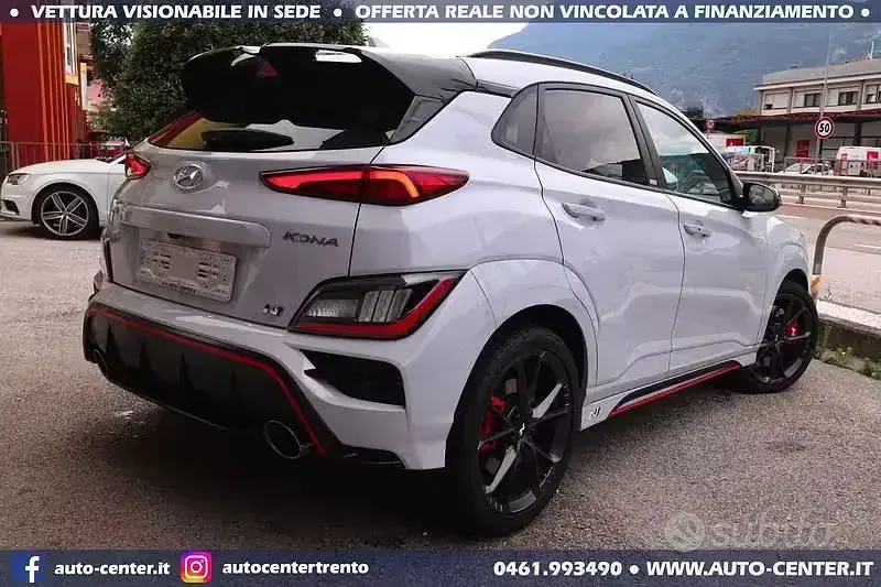 Usata Hyundai Kona N Performance 280 CV (205 kW) 2021 Blu/azzurro SUV