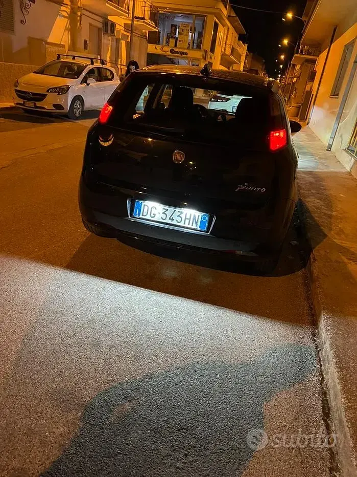 Usata Fiat Grande Punto 75 CV (55 kW) 2007 Nero Utilitaria