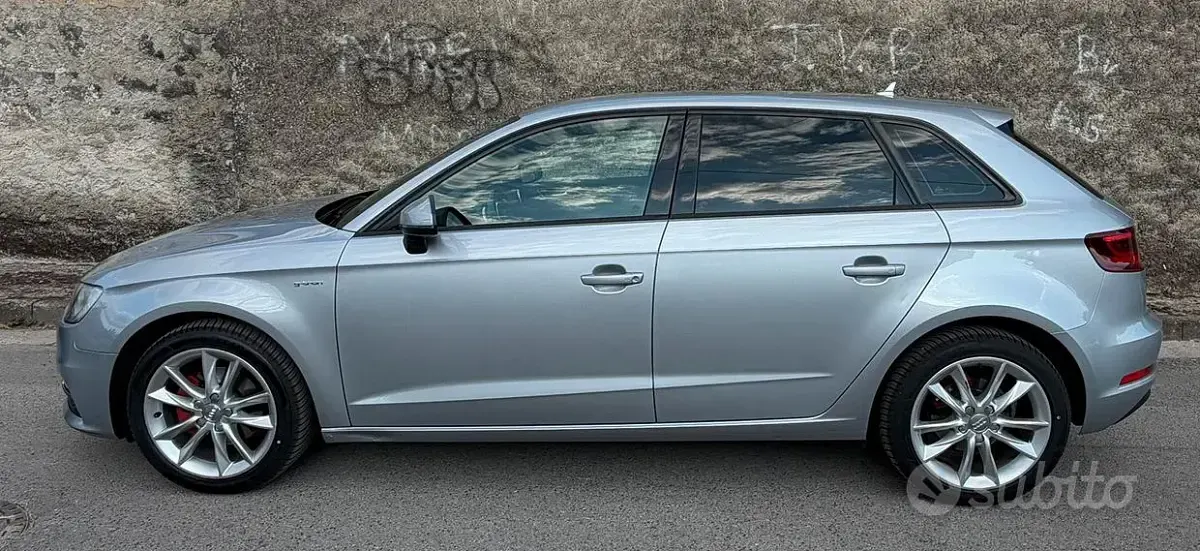 Usata Audi A3 110 CV (80 kW) 2014 Grigio Berlina