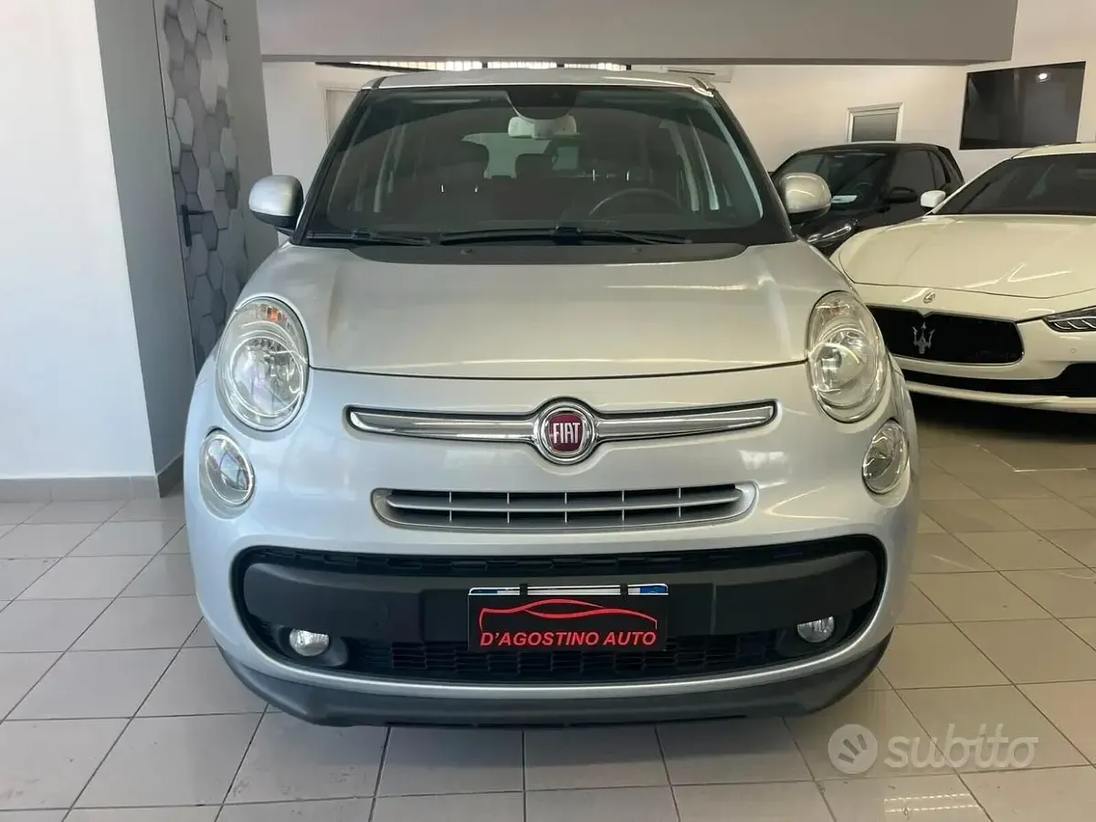 Usata Fiat 500L Lounge 105 CV (77 kW) 2014 Grigio Monovolume
