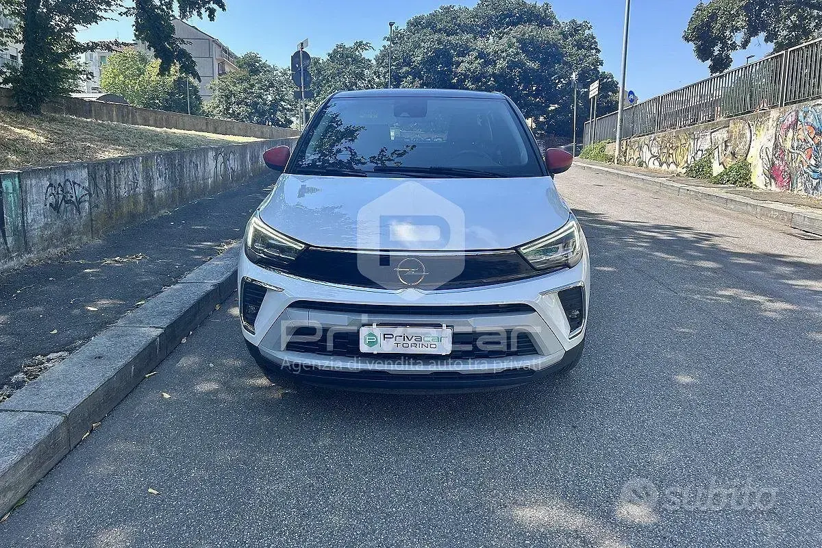 Usata Opel Crossland GS Line 83 CV (61 kW) 2021 Bianco SUV