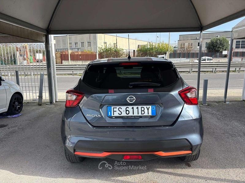 Usata Nissan Micra Tekna 90 CV (66 kW) 2019 Grigio Utilitaria