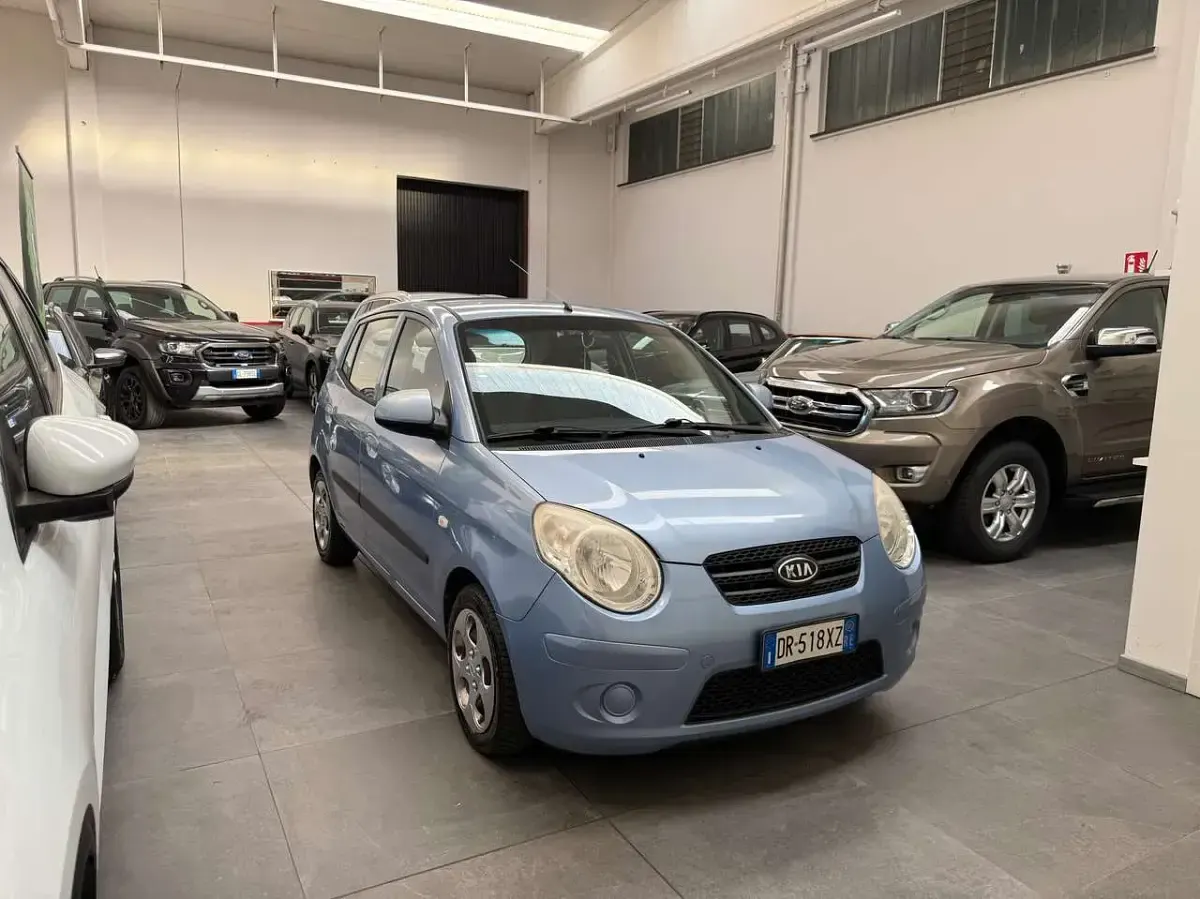 Usata Kia Picanto 60 CV (44 kW) 2008 Blu/azzurro Utilitaria