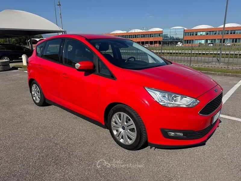 Begagnad Ford C-MAX 120 HK (88 kW) 2016 Röd Minibuss