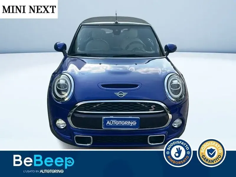 Usata Mini Cooper SD Cabriolet Hype 170 CV (125 kW) 2018 Blu Cabrio