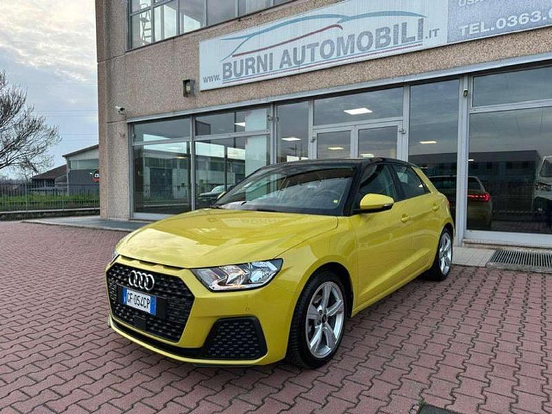Usata Audi A1 Sportback Admired 110 CV (80 kW) 2021 Giallo Utilitaria