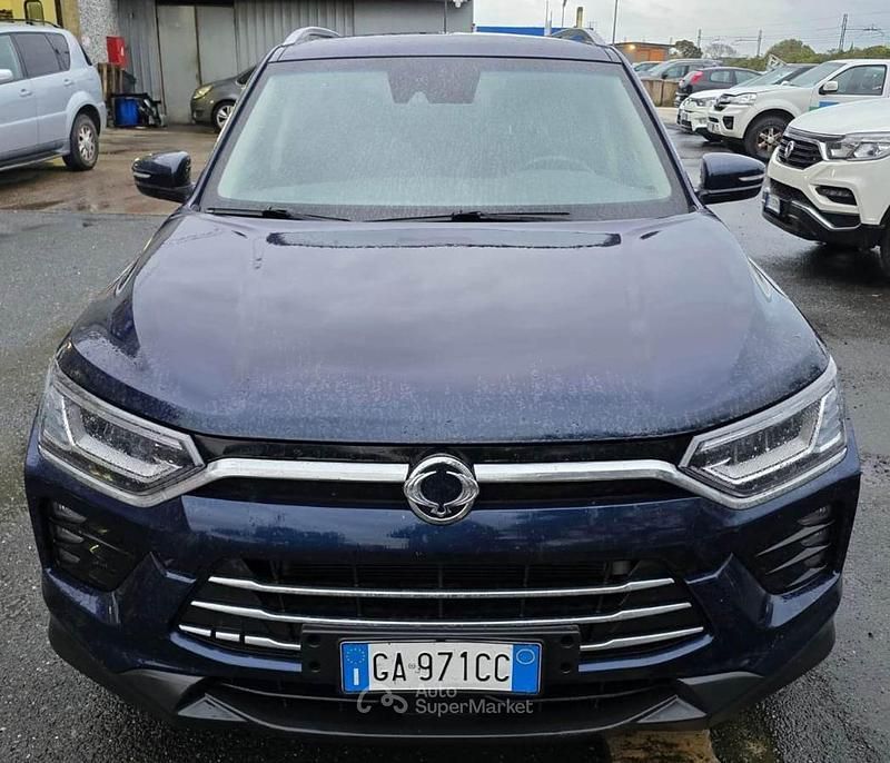 Usata Ssangyong (KGM) Korando 136 CV (100 kW) 2020 Blu SUV