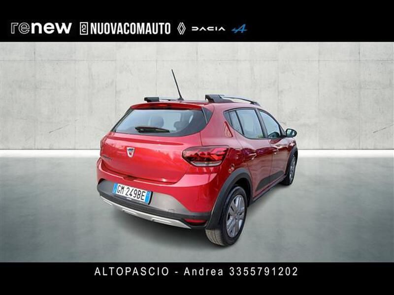 Usata Dacia Sandero Comfort 100 CV (73 kW) 2022 Rosso Utilitaria